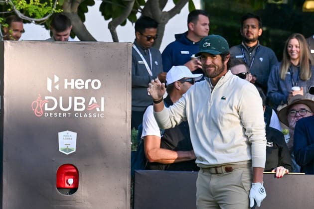 Hero Dubai Desert Classic 2026 in UAE??????? DUBAI, UNITED ARAB EMIRATES - JANUARY 22: Spain’s Nacho Elvira competes during the Hero Dubai Desert Classic 2026 at Emirates Golf Club in Dubai, United Arab Emirates on January 22, 2026. Waleed Zein Anadolu Dubai United Arab Emirates. Editorial use only. Please get in touch for any other usage.  Copyright: x2026xAnadoluxWaleedxZeinx