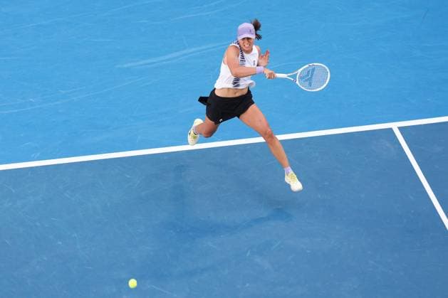 Iga Swiatek of Poland during her second round match Australian Open tennis tournament, Day Five, Melbourne Park, Australia - 22 Jan 2026Melbourne Melbourne Park Victoria (VIC) Australia  Copyright: xRachelxBach Shutterstockx 16371208ba