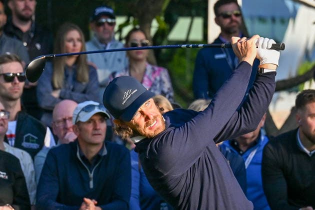 Hero Dubai Desert Classic 2026 DUBAI, UNITED ARAB EMIRATES - JANUARY 22: Tommy Fleetwood competes during the Hero Dubai Desert Classic held at the Emirates Golf Club in Dubai, United Arab Emirates on January 22, 2026. Waleed Zein Anadolu Dubai United Arab Emirates. Editorial use only. Please get in touch for any other usage.  Copyright: x2026xAnadoluxWaleedxZeinx