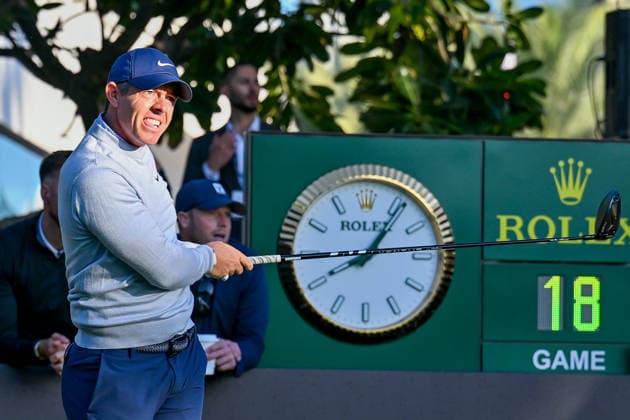 Hero Dubai Desert Classic 2026 in UAE DUBAI, UNITED ARAB EMIRATES - JANUARY 22: Northern Ireland’s Rory McIlroy competes during the Hero Dubai Desert Classic 2026 at Emirates Golf Club in Dubai, United Arab Emirates on January 22, 2026. Waleed Zein Anadolu Dubai United Arab Emirates. Editorial use only. Please get in touch for any other usage.  Copyright: x2026xAnadoluxWaleedxZeinx
