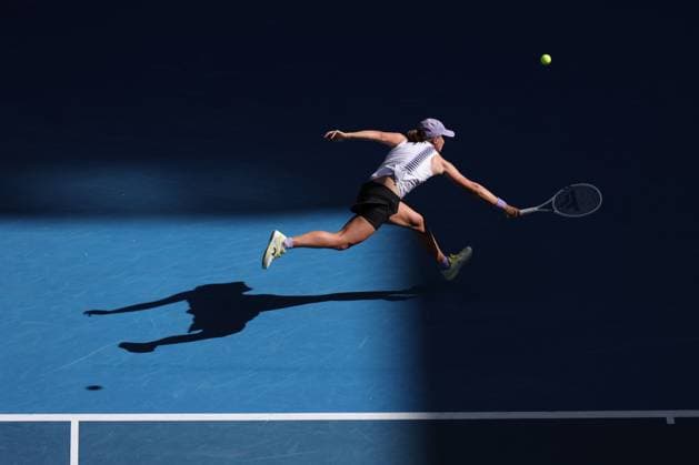 Iga Swiatek of Poland during her second round match Australian Open tennis tournament, Day Five, Melbourne Park, Australia - 22 Jan 2026Melbourne Melbourne Park Victoria (VIC) Australia  Copyright: xRachelxBach Shutterstockx 16371208bh