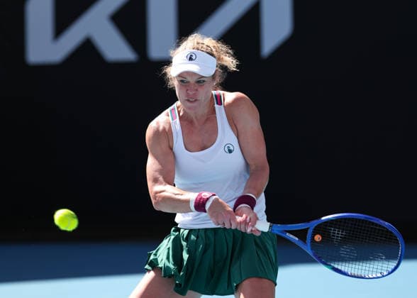 Laura Siegemund GER , Australian Open 2026, Melbourne Park, Melbourne, Victoria, Australia Copyright: xJuergenxHasenkopfx