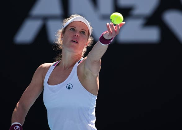 Laura Siegemund GER , Australian Open 2026, Melbourne Park, Melbourne, Victoria, Australia Copyright: xJuergenxHasenkopfx