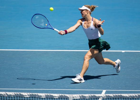 Laura Siegemund GER , Australian Open 2026, Melbourne Park, Melbourne, Victoria, Australia Copyright: xJuergenxHasenkopfx