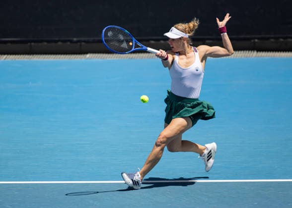 Laura Siegemund GER , Australian Open 2026, Melbourne Park, Melbourne, Victoria, Australia Copyright: xJuergenxHasenkopfx