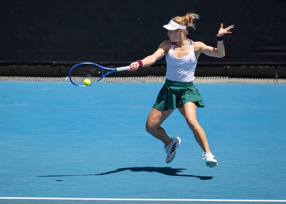 Laura Siegemund GER , Australian Open 2026, Melbourne Park, Melbourne, Victoria, Australia Copyright: xJuergenxHasenkopfx