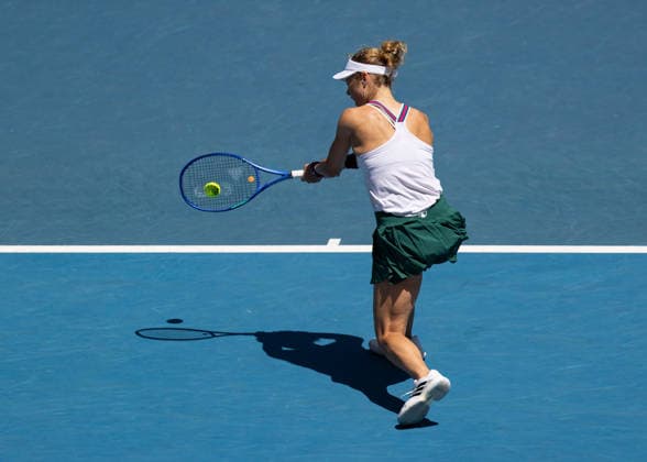 Laura Siegemund GER , Australian Open 2026, Melbourne Park, Melbourne, Victoria, Australia Copyright: xJuergenxHasenkopfx