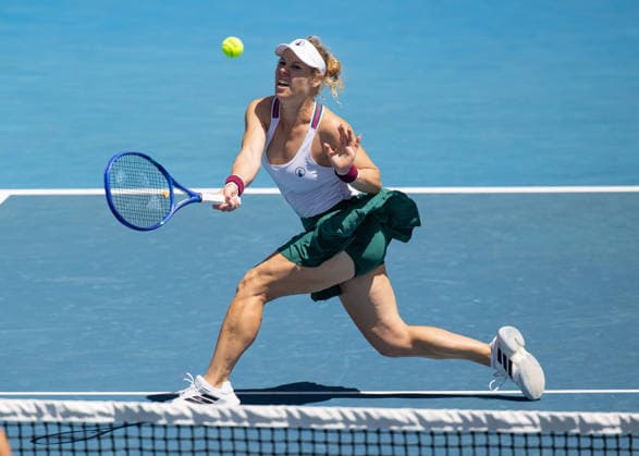 Laura Siegemund GER , Australian Open 2026, Melbourne Park, Melbourne, Victoria, Australia Copyright: xJuergenxHasenkopfx