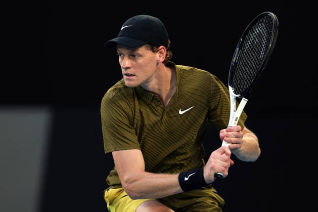 Jannik Sinner during his second round match Australian Open tennis tournament, Day Five, Melbourne Park, Australia - 22 Jan 2026Melbourne Melbourne Park Victoria (VIC) Australia  Copyright: xEllaxLing Shutterstockx 16371207ce