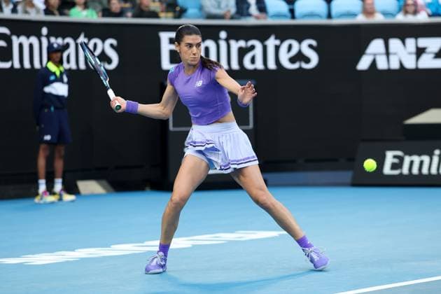 Sorana Cirstea of Romania during her second round match Australian Open tennis tournament, Day Five, Melbourne Park, Australia - 22 Jan 2026Melbourne Melbourne Park Victoria (VIC) Australia  Copyright: xRachelxBach Shutterstockx 16371208cp