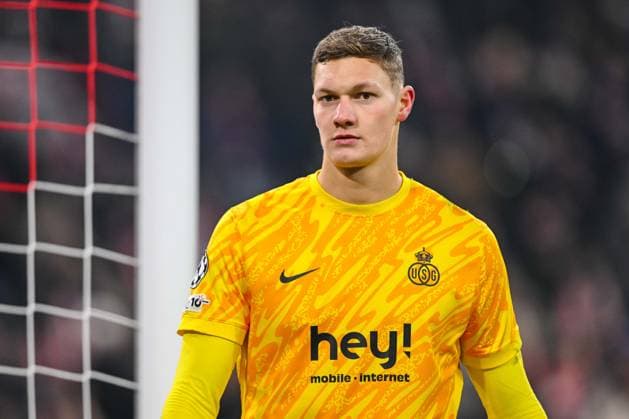 Goalkeeper Kjell Scherpen R Union Saint Gilloise Looks on during the UEFA Champions League 2025 26 League Phase MD7 match between FC Bayern München and R Union Saint Gilloise at Football Arena Munich on January 21, 2026 in Munich, Germany Photo by Harry Langer DeFodi Images