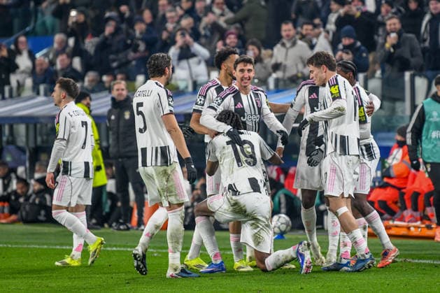 Juventus v Benfica, UEFA Champions League football, Turin, Italy Turin, Italy. 21st, January 2026. Khephren Thuram (19) of Juventus scores for 1-0 during the UEFA Champions League match between Juventus and Benfica at Allianz Stadium in Turin. Italy, Torino, Juventus Stadium  Copyright: xGonzalesxPhoto TommasoxFimianox