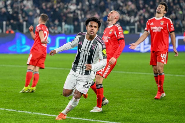Juventus v Benfica, UEFA Champions League football, Turin, Italy Turin, Italy. 21st, January 2026. Weston McKennie (22) of Juventus scores for 2-0 during the UEFA Champions League match between Juventus and Benfica at Allianz Stadium in Turin. Italy, Torino, Juventus Stadium  Copyright: xGonzalesxPhoto TommasoxFimianox
