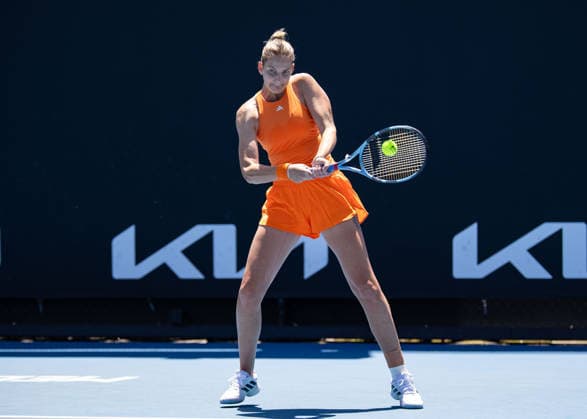 Karolina Pliskova CZE , Australian Open 2026, Melbourne Park, Melbourne, Victoria, Australia Copyright: xJuergenxHasenkopfx