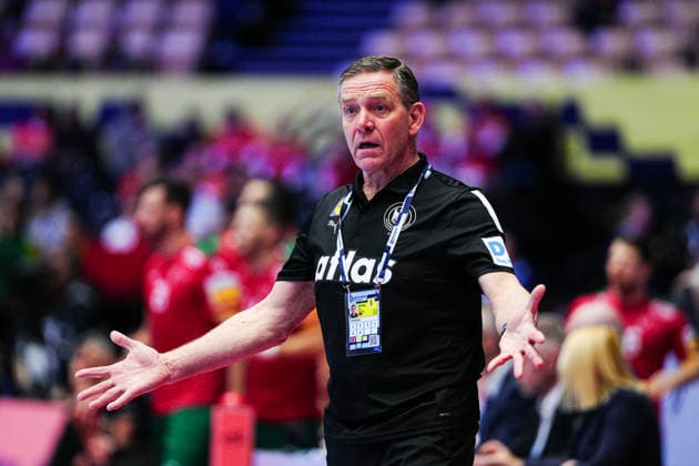Alfred Gislason Germany, Coach DEN, Germany vs Portugal, Handball, EHF European Championship 2026, Main Round, Matchday 1, 22 01 2026 DEN, Germany vs Portugal, Handball, EHF European Championship 2026, Main Round, Matchday 1, 22 01 2026 Herning Copyright: xEibner-Pressefoto MarcelxvonxFehrnx EP_MFN