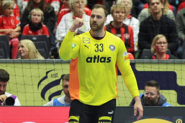 Germany Portugal, EHF Handball EURO 2026 Goalkeeper Andreas Wolff Germany, 33 Handball EHF European Championship, International match between Germany and Portugal on January 22, 2026 in Herning Denmark , Herning Denmark Jyske Bank Boxen