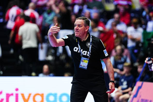 Alfred Gislason Germany, Coach DEN, Germany vs Portugal, Handball, EHF European Championship 2026, Main Round, Matchday 1, 22 01 2026 DEN, Germany vs Portugal, Handball, EHF European Championship 2026, Main Round, Matchday 1, 22 01 2026 Herning Copyright: xEibner-Pressefoto MarcelxvonxFehrnx EP_MFN