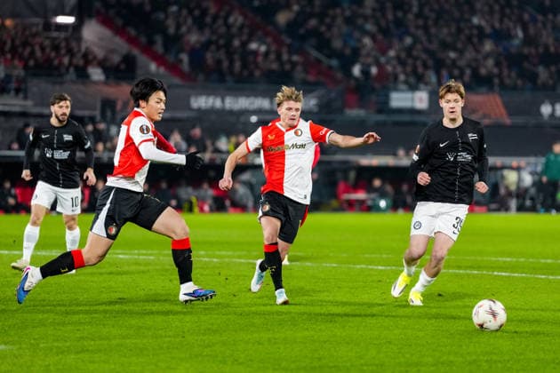 UEFA Europa League: Feyenoord v SK Sturm Graz Rotterdam - Sem Steijn of Feyenoord during the seventh match of the UEFA Europa League 2025 2026. The match is set between Feyenoord and SK Sturm Graz at Stadion Feijenoord De Kuip on 22 January 2026 in Rotterdam, The Netherlands. Copyright: xYannickxVerhoevenx