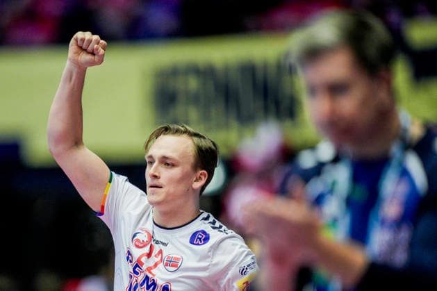 Handball European Championship 2026 Spain Norway Herning, Denmark 20260122 Norway s Tobias Grondahl during the European Championship handball match between Spain and Norway at Boxen arena in Herning Photo Stian Lysberg Solum NTB Herning Denmark EDITORIAL USE ONLY RESTRICTED USE FOR BETTING COMPANIES  Copyright: xStianxLysbergxSolumx xNTBx