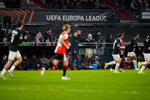 UEFA Europa League: Feyenoord v SK Sturm Graz Rotterdam - Head Coach Robin van Persie of Feyenoord during the seventh match of the UEFA Europa League 2025 2026. The match is set between Feyenoord and SK Sturm Graz at Stadion Feijenoord De Kuip on 22 January 2026 in Rotterdam, The Netherlands. Copyright: xYannickxVerhoevenx
