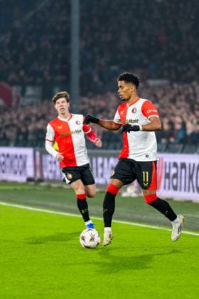 UEFA Europa League: Feyenoord v SK Sturm Graz Rotterdam - Goncalo Borges of Feyenoord during the seventh match of the UEFA Europa League 2025 2026. The match is set between Feyenoord and SK Sturm Graz at Stadion Feijenoord De Kuip on 22 January 2026 in Rotterdam, The Netherlands. Copyright: xYannickxVerhoevenx