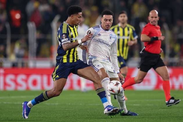 Football, EL, Fenerbahce Istanbul - Aston Villa