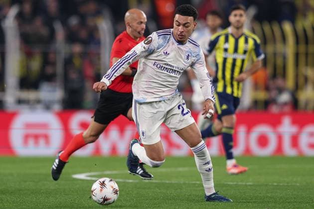 Morgan Rogersof Aston Villa runs with the ball Fenerbache v Aston Villa, UEFA Europa League, Group Stage, Football, Sukru Saracoglu Stadium, Istanbul, Turkiye - 22 Jan 2026Istanbul Sukru Saracoglu Stadium Turkey EDITORIAL USE ONLY No use with unauthorised audio, video, data, fixture lists, club league logos or live services. Online in-match use limited to 120 images, no video emulation. No use in betting, games or single club league player publications. Copyright: xRaddadxJebarah Shutterstockx 16348379ad