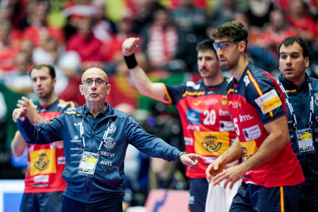 Handball European Championship 2026 Spain Norway Herning, Denmark 20260122 Spain s coach Jordi Ribera during the European Championship handball match between Spain and Norway at Boxen arena in Herning Photo Stian Lysberg Solum NTB Herning Denmark EDITORIAL USE ONLY RESTRICTED USE FOR BETTING COMPANIES  Copyright: xStianxLysbergxSolumx xNTBx