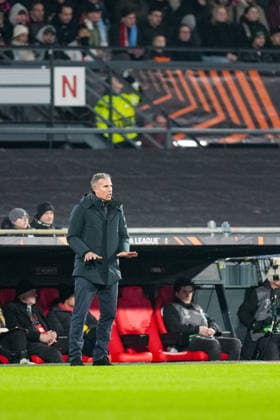 UEFA Europa League: Feyenoord v SK Sturm Graz Rotterdam - Head Coach Robin van Persie of Feyenoord during the seventh match of the UEFA Europa League 2025 2026. The match is set between Feyenoord and SK Sturm Graz at Stadion Feijenoord De Kuip on 22 January 2026 in Rotterdam, The Netherlands. Copyright: xYannickxVerhoevenx