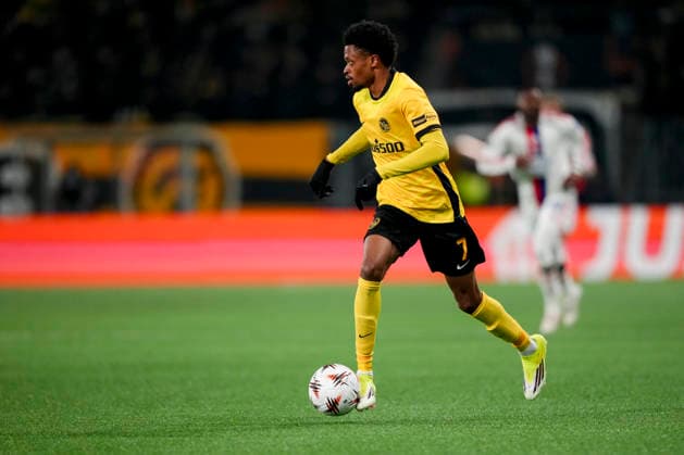Switzerland UEFA Europa League 2025 26, BSC Young Boys vs Olympique Lyonnais Stadion Wankdorf, Bern Alan Virginius 7 Young Boys in action Bern Stadion Wankdorf Bern Switzerland Copyright: xKjetilxWaberx