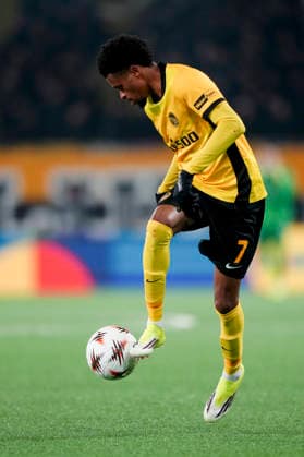 Switzerland UEFA Europa League 2025 26, BSC Young Boys vs Olympique Lyonnais Stadion Wankdorf, Bern Alan Virginius 7 Young Boys in action Bern Stadion Wankdorf Bern Switzerland Copyright: xKjetilxWaberx