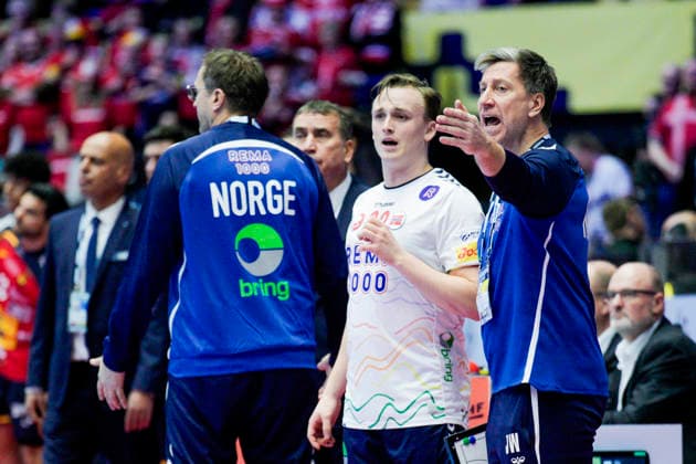 Handball European Championship 2026 Spain Norway Herning, Denmark 20260122 Norway s national team manager Jonas Wille during the European Championship handball match between Spain and Norway at Boxen arena in Herning Photo Stian Lysberg Solum NTB Herning Denmark EDITORIAL USE ONLY RESTRICTED USE FOR BETTING COMPANIES  Copyright: xStianxLysbergxSolumx xNTBx