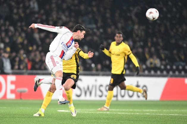 BERN, SWITZERLAND JANUARY 22 Nicolas Tagliafico of Olympique Lyonnais in action during the UEFA Europa League 2025 26 League Phase MD7 match between BSC Young Boys and Olympique Lyonnais at Stadion Wankdorf on January 22, 2026 in Bern, Switzerland Bern Stadion Wankdorf Bern Switzerland Copyright: xJustPictures.ch ManuelxWinterbergerx jp-en-EuSpIm-MWI_6687