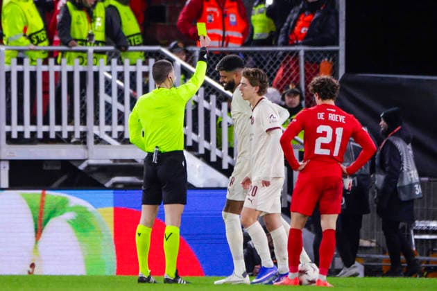 UEFA Europa League SK Brann FC Midtjylland Bergen 20260122 Referee Georgi Kabakov in the UEFA Europa Leauge match between SK Brann and FC Midtjylland at Brann Stadium Photo Paul S Amundsen NTB Bergen Norway EDITORIAL USE ONLY RESTRICTED USE FOR BETTING COMPANIES  Copyright: xPaulxS.xAmundsenx xNTBx