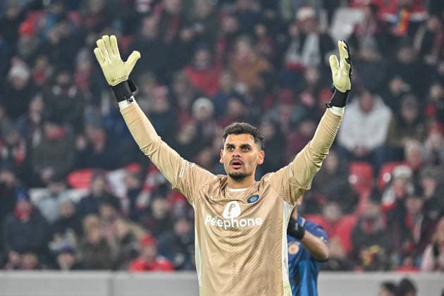 Roi Mishpati Maccabi Tel Aviv FC, 90 with gesture GER, SC Freiburg Maccabi Tel Aviv, Football, Europa League, Matchday 7, Season 2025 2026, 22 01 2026 GER, SC Freiburg Maccabi Tel Aviv, Football, Europa League, Matchday 7, Season 2025 2026, 22 01 2026 Freiburg Copyright: xEibner-Pressefoto ThomasxHessx EP_THS
