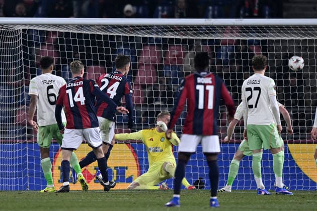Db Bologna 22 01 2026 - Europa League Bologna-Celtic foto Daniele Buffa Image nella foto: gol Thijs Dallinga 