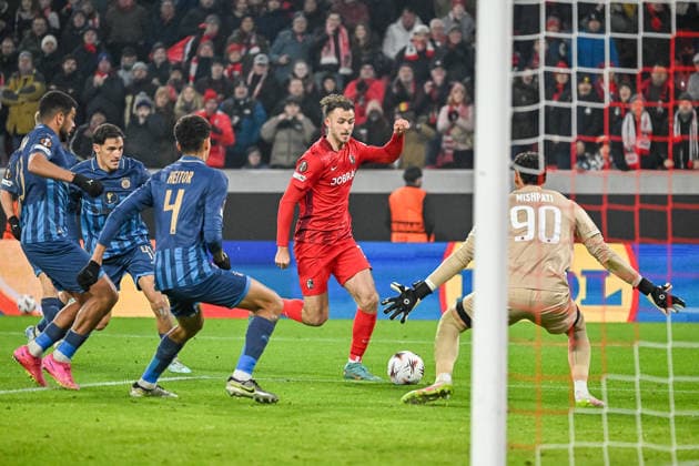 GER, SC Freiburg Maccabi Tel Aviv, Football, Europa League, Matchday 7, Season 2025 2026, 22 01 2026 GER, SC Freiburg Maccabi Tel Aviv, Football, Europa League, Matchday 7, Season 2025 2026, 22 01 2026 Freiburg Copyright: xEibner-Pressefoto ThomasxHessx EP_THS