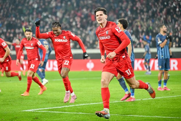 Igor Matanovic SC Freiburg, 31 GER, SC Freiburg Maccabi Tel Aviv, Football, Europa League, Matchday 7, 2025 2026 season, 22 01 2026 GER, SC Freiburg Maccabi Tel Aviv, Football, Europa League, Matchday 7, 2025 2026 season, 22 01 2026 Freiburg Copyright: xEibner-Pressefoto ThomasxHessx EP_THS