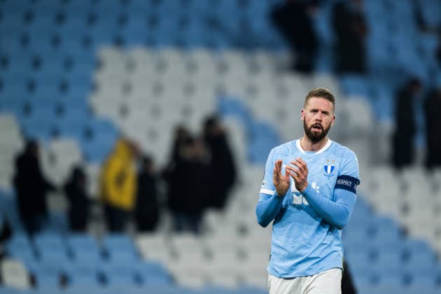 260122 Pontus Jansson of Malmö FF looks dejected after the UEFA Europa League football match between Malmö FF and Crvena Zvezda on January 22, 2026 in Malmö fotboll football soccer fotball uefa europa league europa league malmö ff crvena zvezda bbeng röda stjärnan bbauto depp  Copyright: PETTERxARVIDSON BB260122PA161