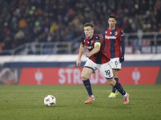 Lewis Ferguson of Bologna FC during the Uefa Europa League 2025 26 season football match between Bologna FC and Celtic Glasgow on 22 January 2026 at â?? Renato Dall Ara Stadium, Bologna, Italy. Photo Nderim KACELI  Copyright: xNderimxKaceli IPAxSportx xipa-agency.netx xx IPA_70427726 IPA_Agency_IPA70427726