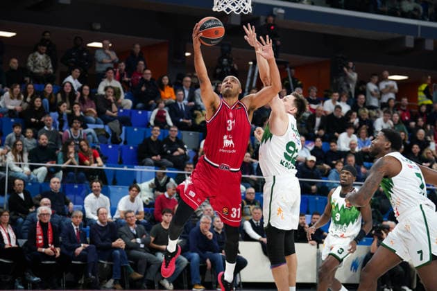 EA7 Emporio Armani Milano vs. Zalgiris Kaunas, in the photo Shavon Shields (EA7 Emporio Armani Milano)  Copyright: xSimonexLucarellix xipa-agency.netx xSimonexLucarellix IPA_Agency_IPA70428207