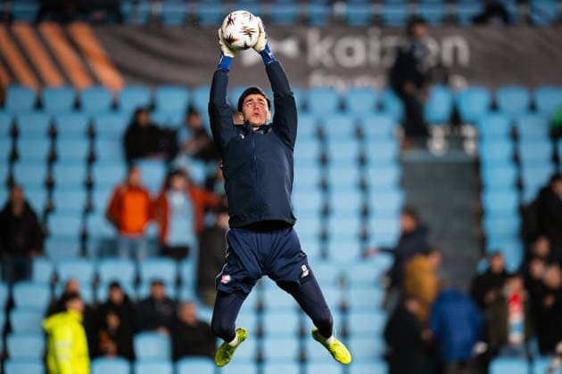 ESP: RC Celta - LOSC Lille. UEFA Europa League. Matchday 7. Berke Ozer of LOSC Lille during the UEFA Europa League match, between RC Celta and LOSC Lille, Matchday 7, Balaidos Stadium on January 22, 2026 in Vigo, Spain. kpng Copyright: xPedroxMinax xPRESSINx PM_260122_CEL_LIL_007