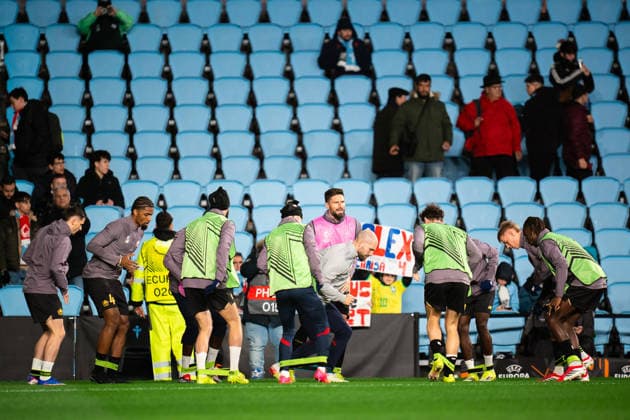 ESP: RC Celta - LOSC Lille. UEFA Europa League. Matchday 7. Warm up of LOSC Lille during the UEFA Europa League match, between RC Celta and LOSC Lille, Matchday 7, Balaidos Stadium on January 22, 2026 in Vigo, Spain. kpng Copyright: xPedroxMinax xPRESSINx PM_260122_CEL_LIL_009