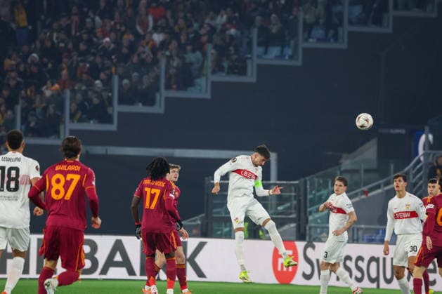 Roma vs Stoccarda Chema Andres (VfB Stuttgart) During the 2025 26 Europa League football match between Roma and Stuttgart on January 22, 2026 at the Stadio Olimpico in Rome. Photo: Roma stadio Olimpico Roma Italia Copyright: xFABIOxSASSOxFabioxSassox Roma Stoccarda2026_01_22Fabio Sasso4577