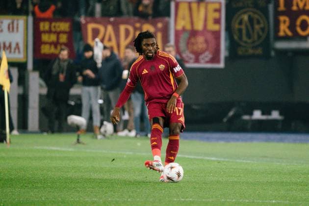 Manu Kone AS ROM, 17 , ITA, AS Roma vs VfB Stuttgart, Football, Europa League, Matchday 7, Season 2025 2026, 22 01 2026, ITA, AS Roma vs VfB Stuttgart, Football, Europa League, Matchday 7, Season 2025 2026, 22 01 2026, Rome Copyright: xEibner-Pressefoto EdwardxCheungx EP_ECG