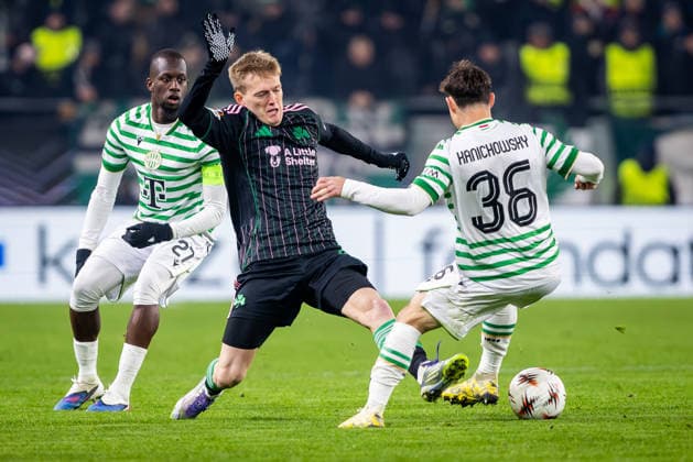 Football, EL, Ferencvaros Budapest - Panathinaikos Athens