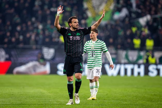 FERENCVAROS - PANATHINAIKOS Pedro Chirivella of Panathinaikos during the league phase of UEFA Europa league football match between Ferencvarosi TC and Panathinaikos FC. Groupama Arena, Ferencvaros Arena, Budapest, Hungary, January 22, 2026. Photo by Branislav Racko Copyright: xx 080A5837