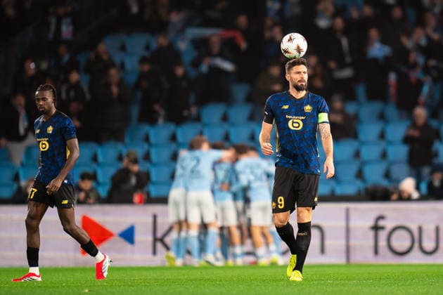 ESP: RC Celta - LOSC Lille. UEFA Europa League. Matchday 7. Olivier Giroud of LOSC Lille during the UEFA Europa League match, between RC Celta and LOSC Lille, Matchday 7, Balaidos Stadium on January 22, 2026 in Vigo, Spain. kpng Copyright: xPedroxMinax xPRESSINx PM_260122_CEL_LIL_014