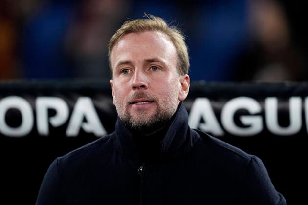Head Coach Sebastian Hoeness (VfB Stuttgart) looks on, UEFA Europa League 2025 26 League Phase MD7, AS Roma v VfB Stuttgart, Olimpico Stadium, January 22, 2026, Rome, Italy.