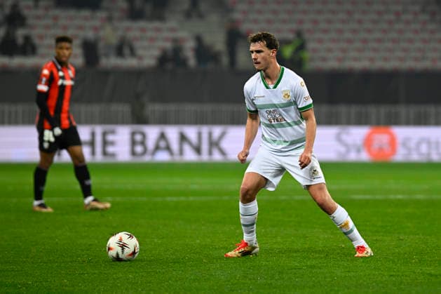 FOOTBALL : OGC Nice VS - Go Ahead Eagles - UEFA Europa League - 22 01 2025 Calvin Twigt (GA-Eagles) - UEFA Europa League match between OGC Nice and Go Ahead Eagles on January 22, 2026 at the Allianz Riviera Stadium in Nice. NiceFrance  Copyright: xWilliamxCannarellax